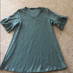 SHEIN dusty blue dress